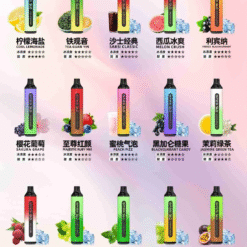 SP2S GLO 7000 Puffs 一次性電子煙｜15款冰涼口味大容量8ml｜3%尼古丁含量持久耐用款｜711到付